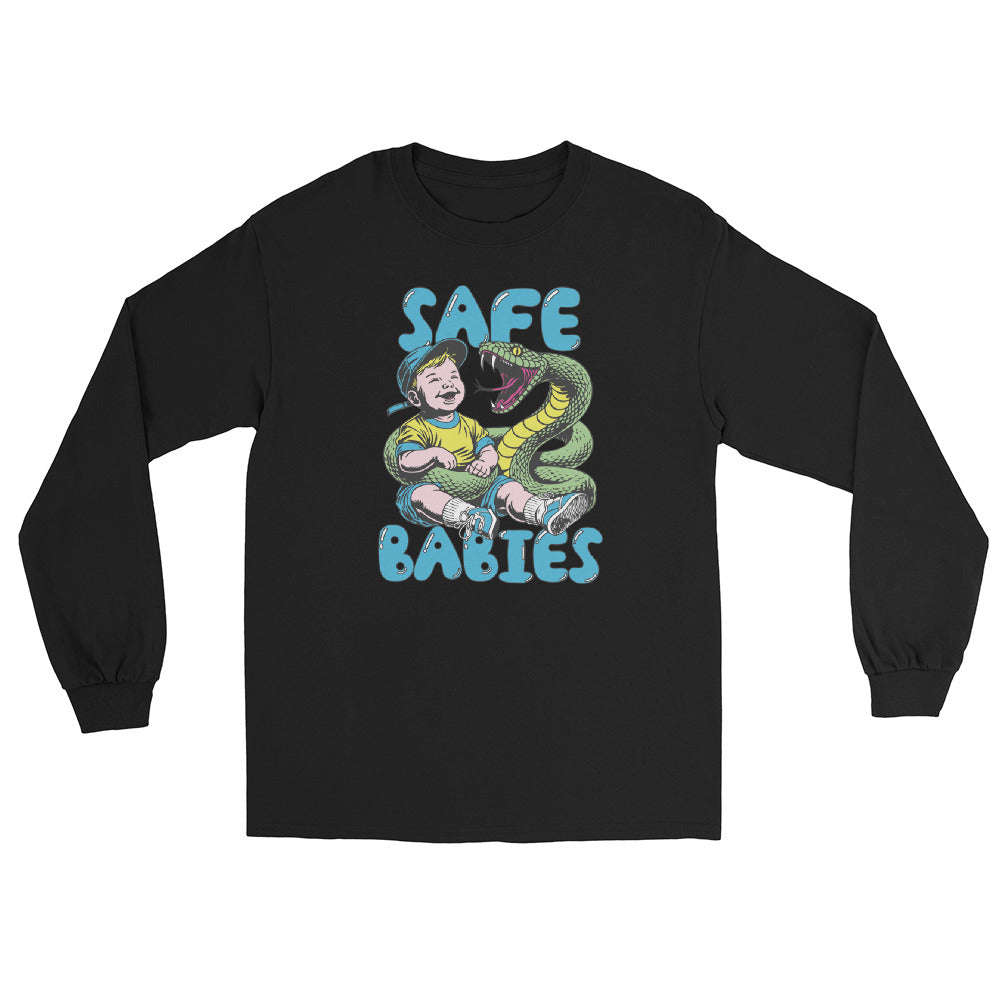 Green Snake Safe Baby - Long Sleeve Shirt