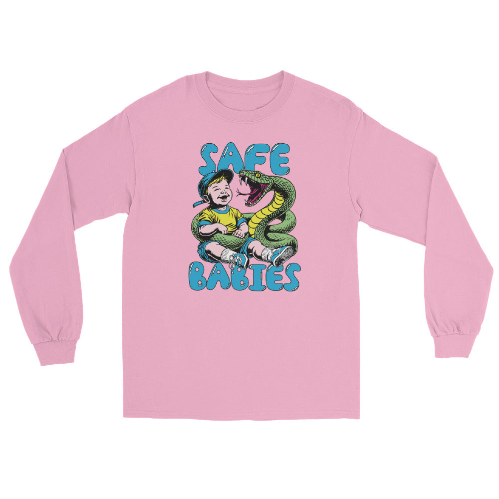 Green Snake Safe Baby - Long Sleeve Shirt