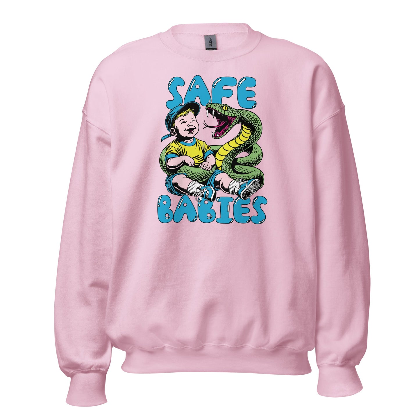 Green Snake Safe Baby - Sweatshirt