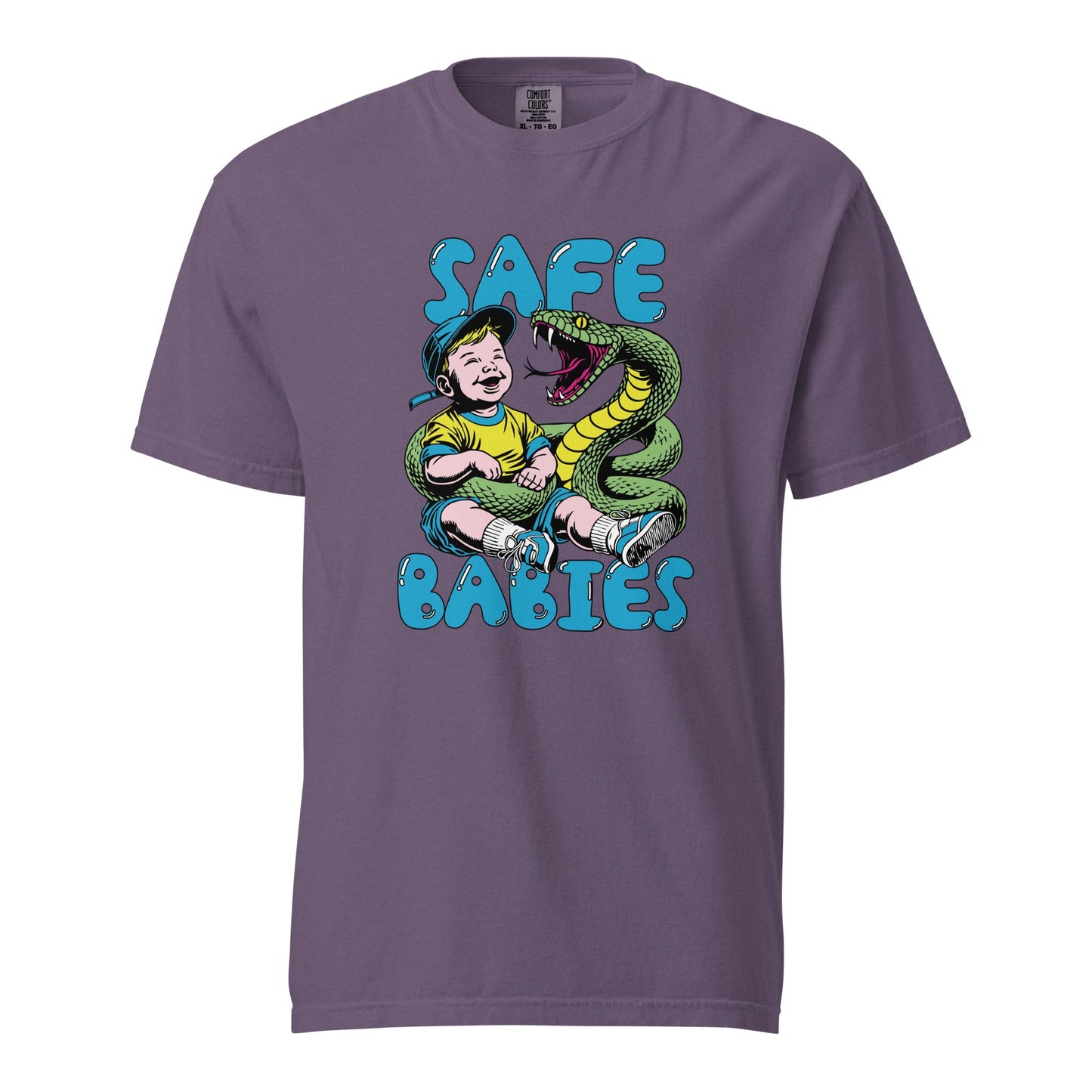 Green Snake Safe Baby - Premium Tee