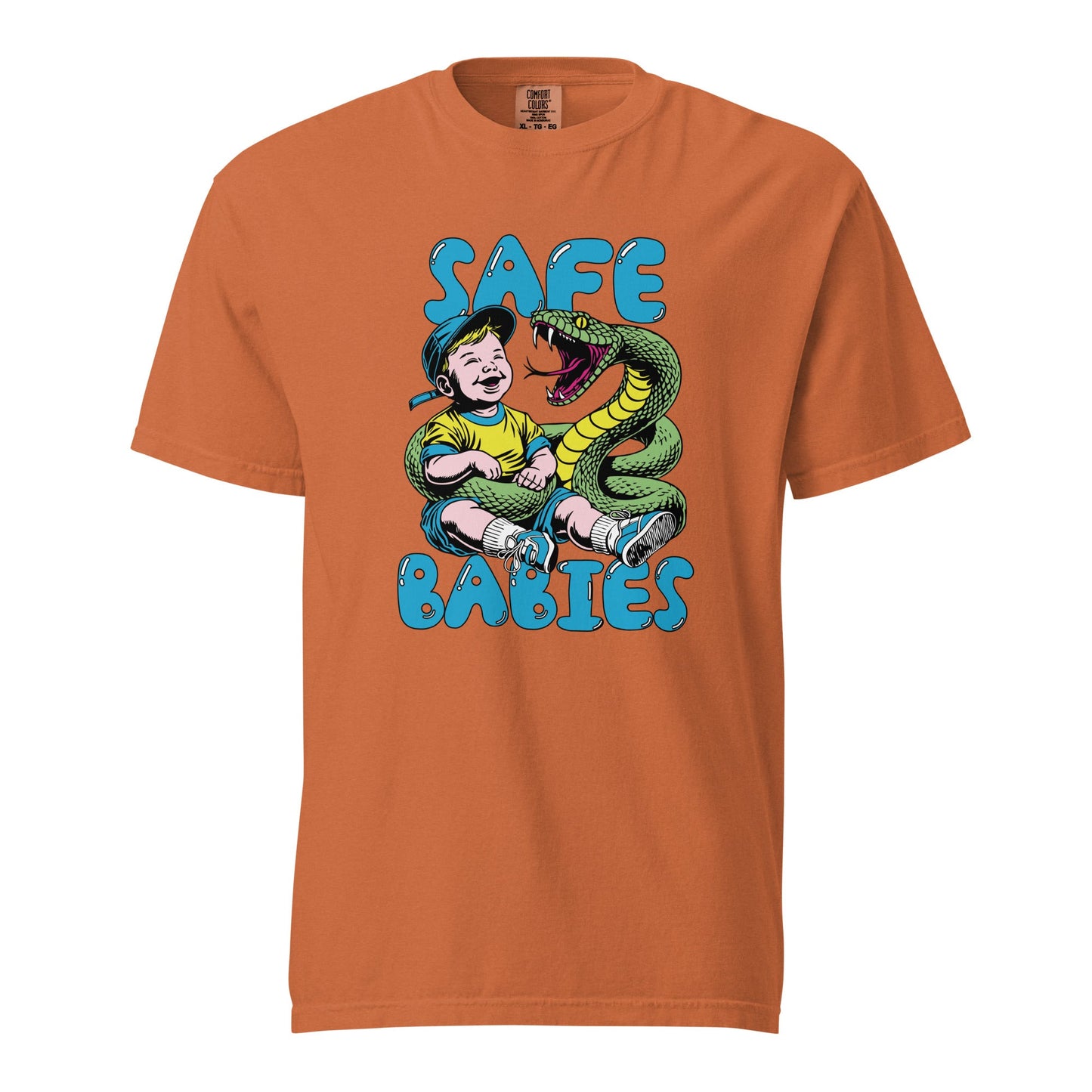 Green Snake Safe Baby - Premium Tee