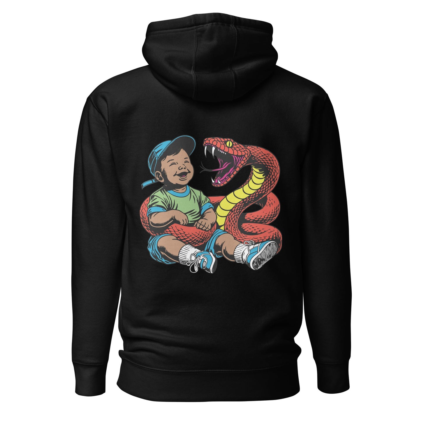 Safe Babies OG Premium Hoodie - Orange Snake
