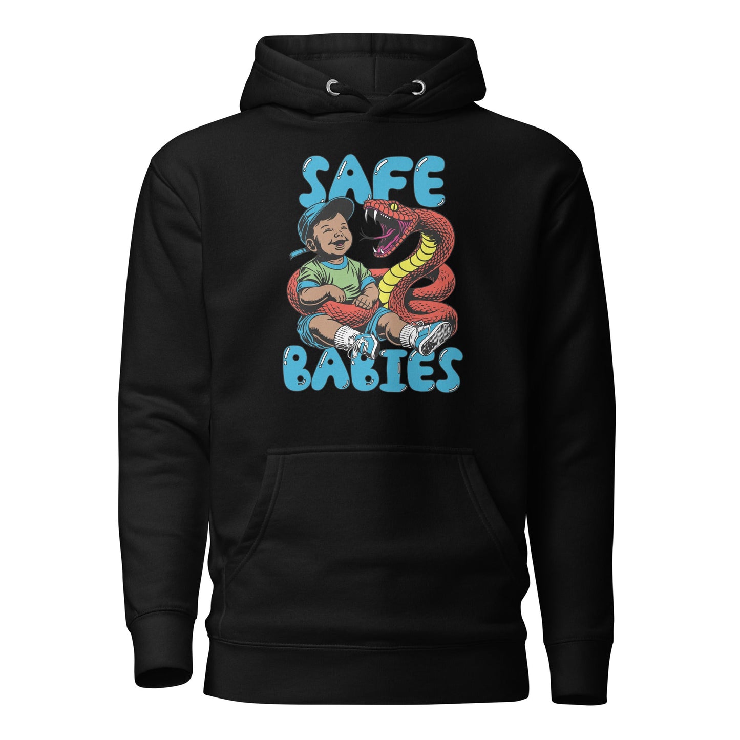 Orange Snake Safe Baby - Premium Hoodie
