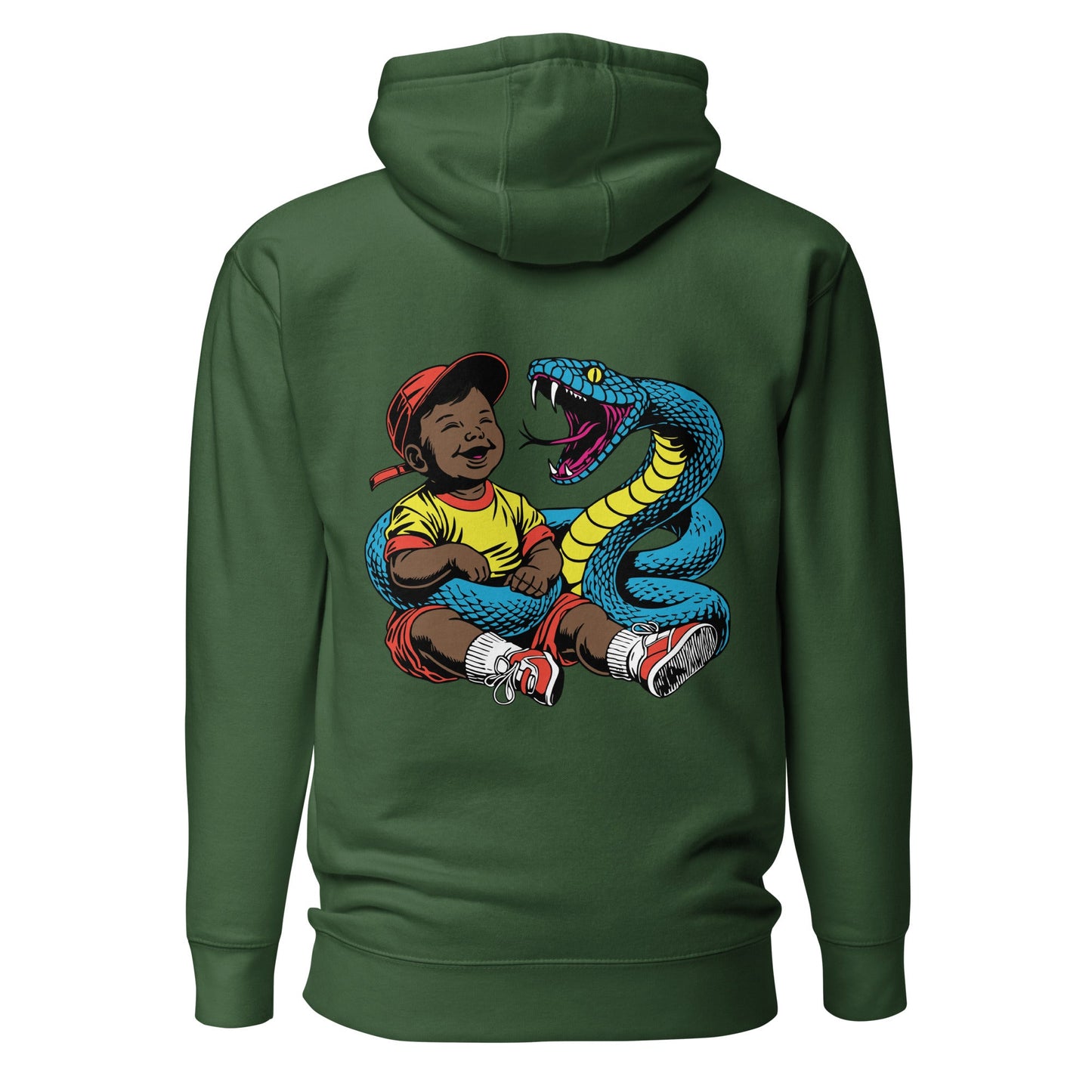 Safe Babies OG Premium Hoodie - Blue Snake