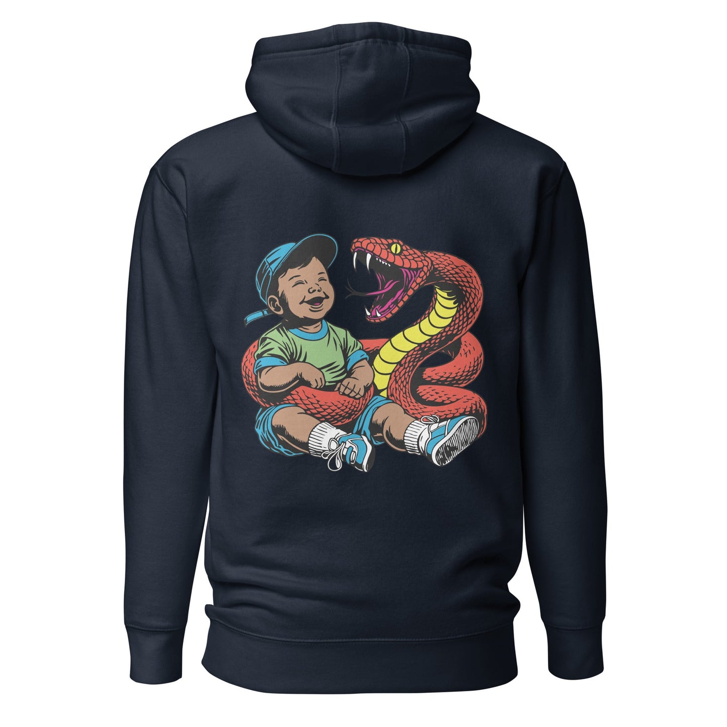 Safe Babies OG Premium Hoodie - Orange Snake