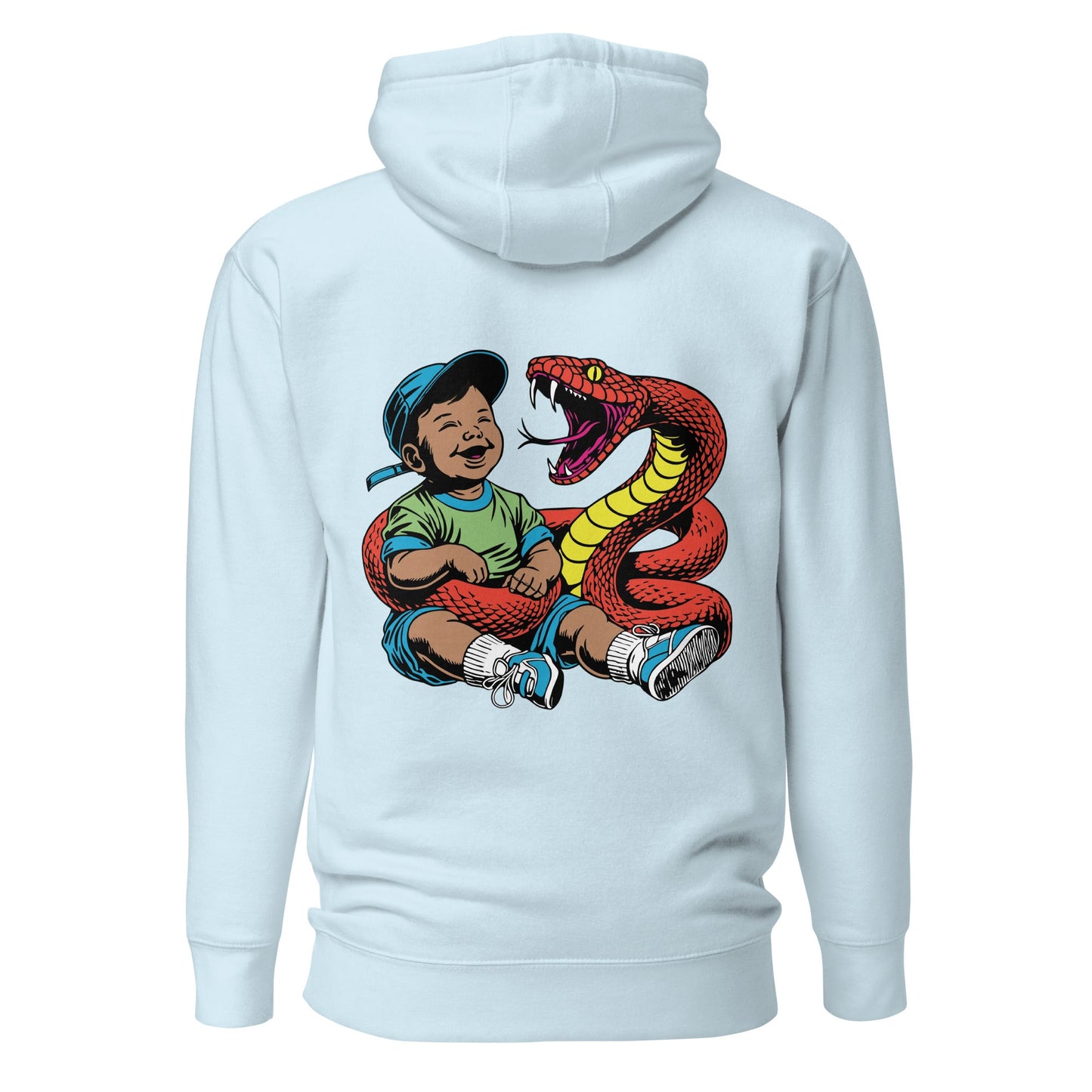 Safe Babies OG Premium Hoodie - Orange Snake