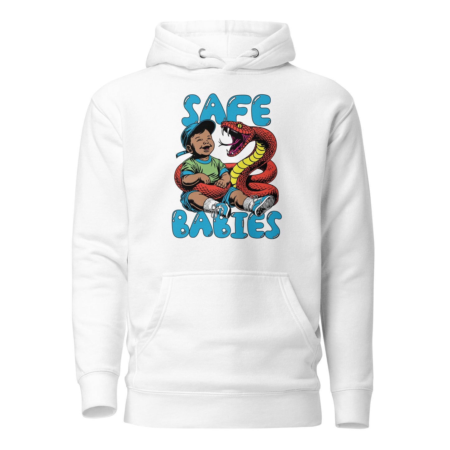 Orange Snake Safe Baby - Premium Hoodie