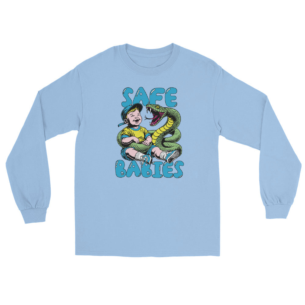 Green Snake Safe Baby - Long Sleeve Shirt