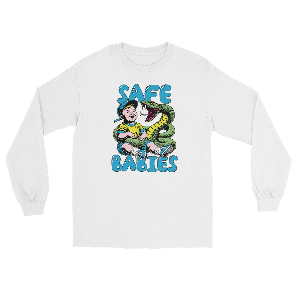 Green Snake Safe Baby - Long Sleeve Shirt