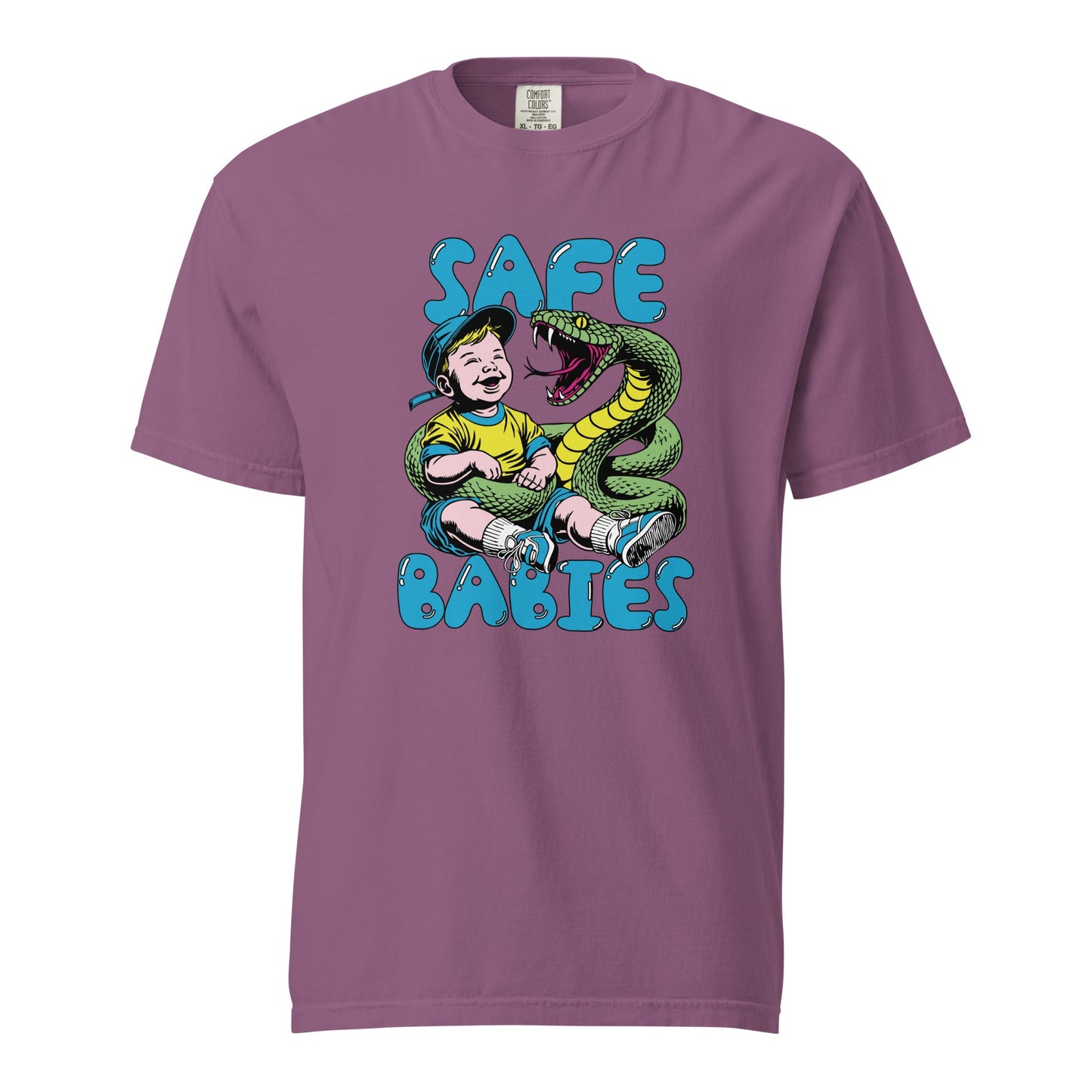 Green Snake Safe Baby - Premium Tee