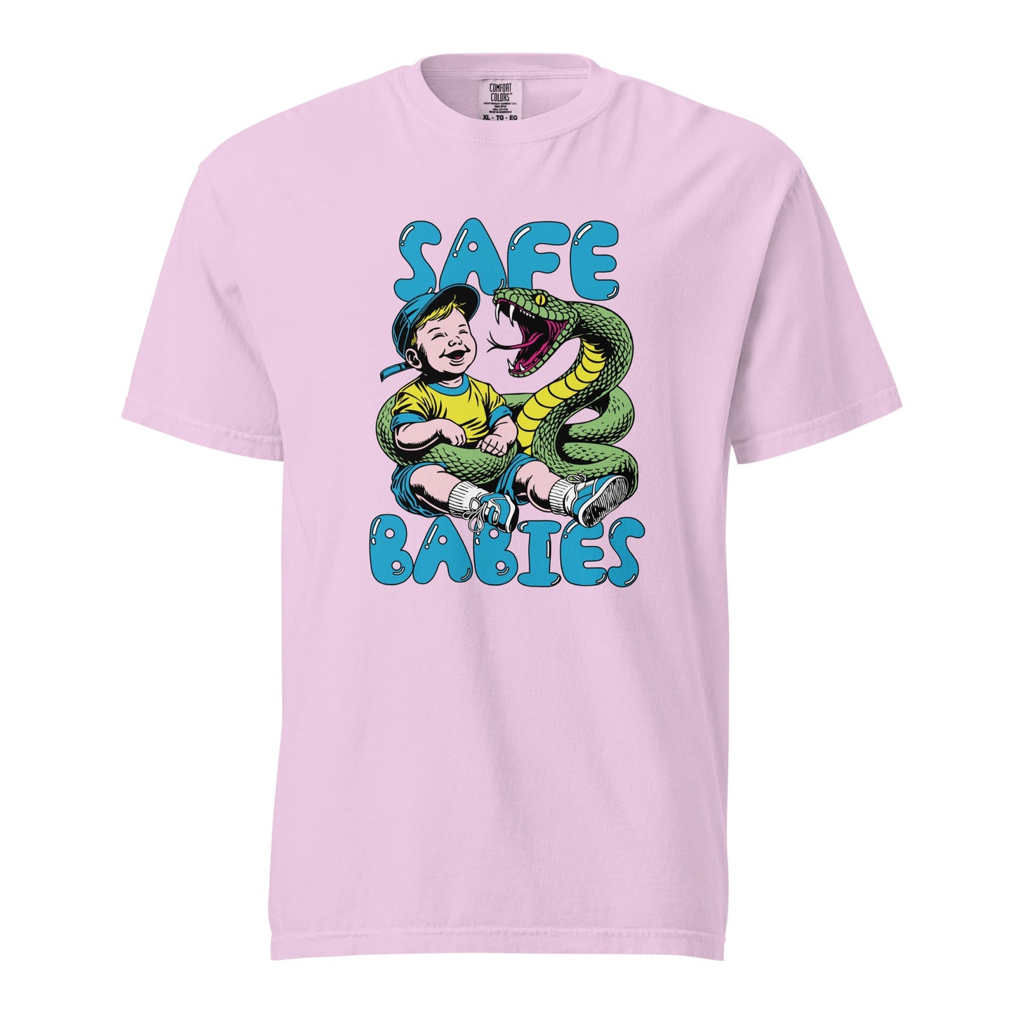 Green Snake Safe Baby - Premium Tee