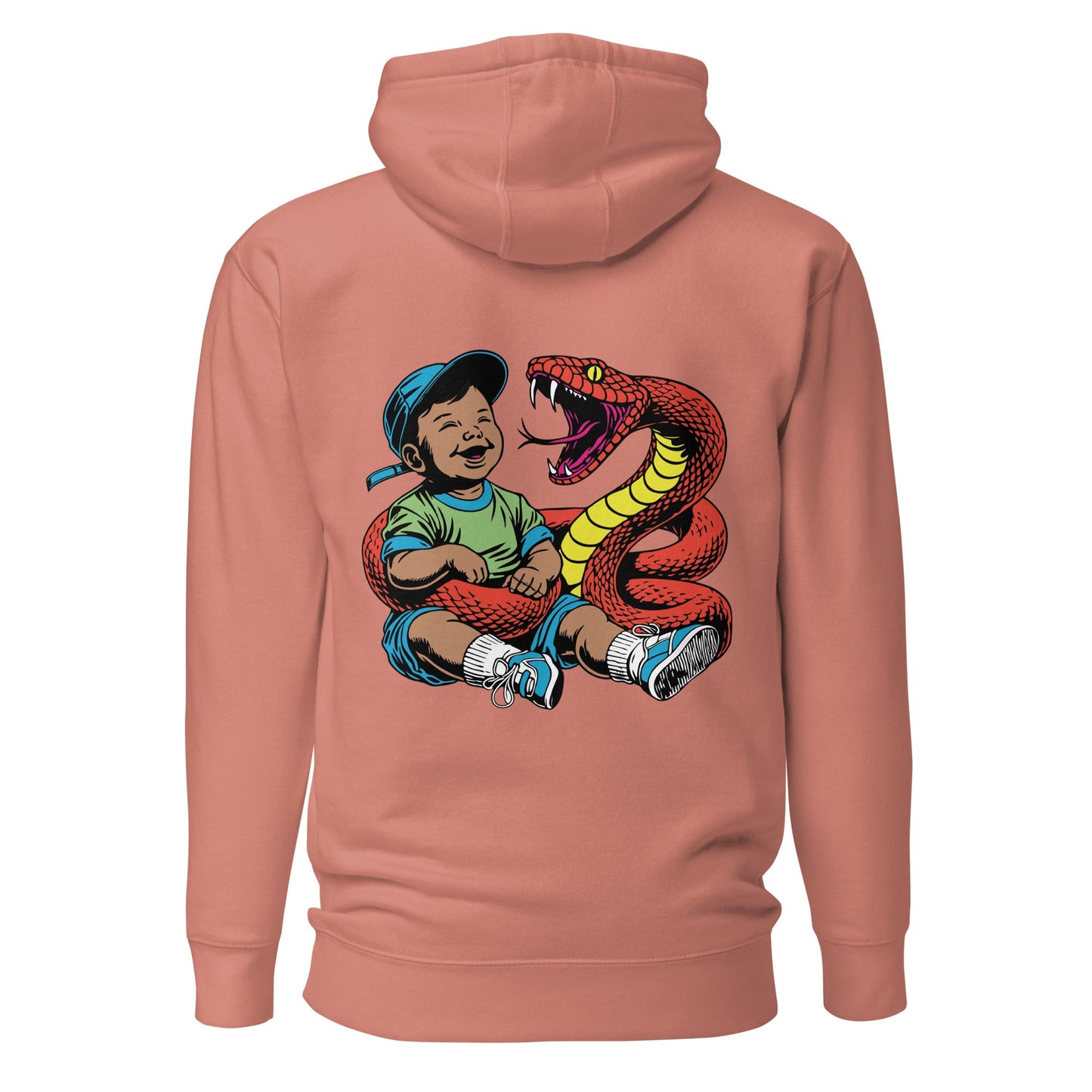Safe Babies OG Premium Hoodie - Orange Snake