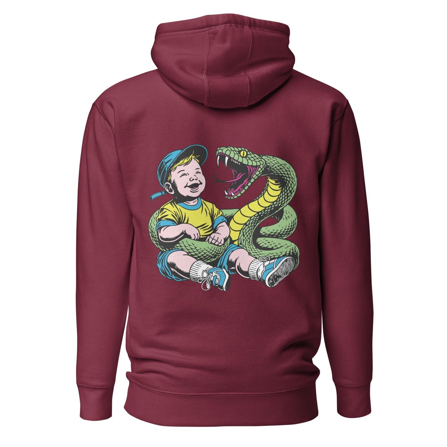 Safe Babies OG Premium Hoodie - Green Snake