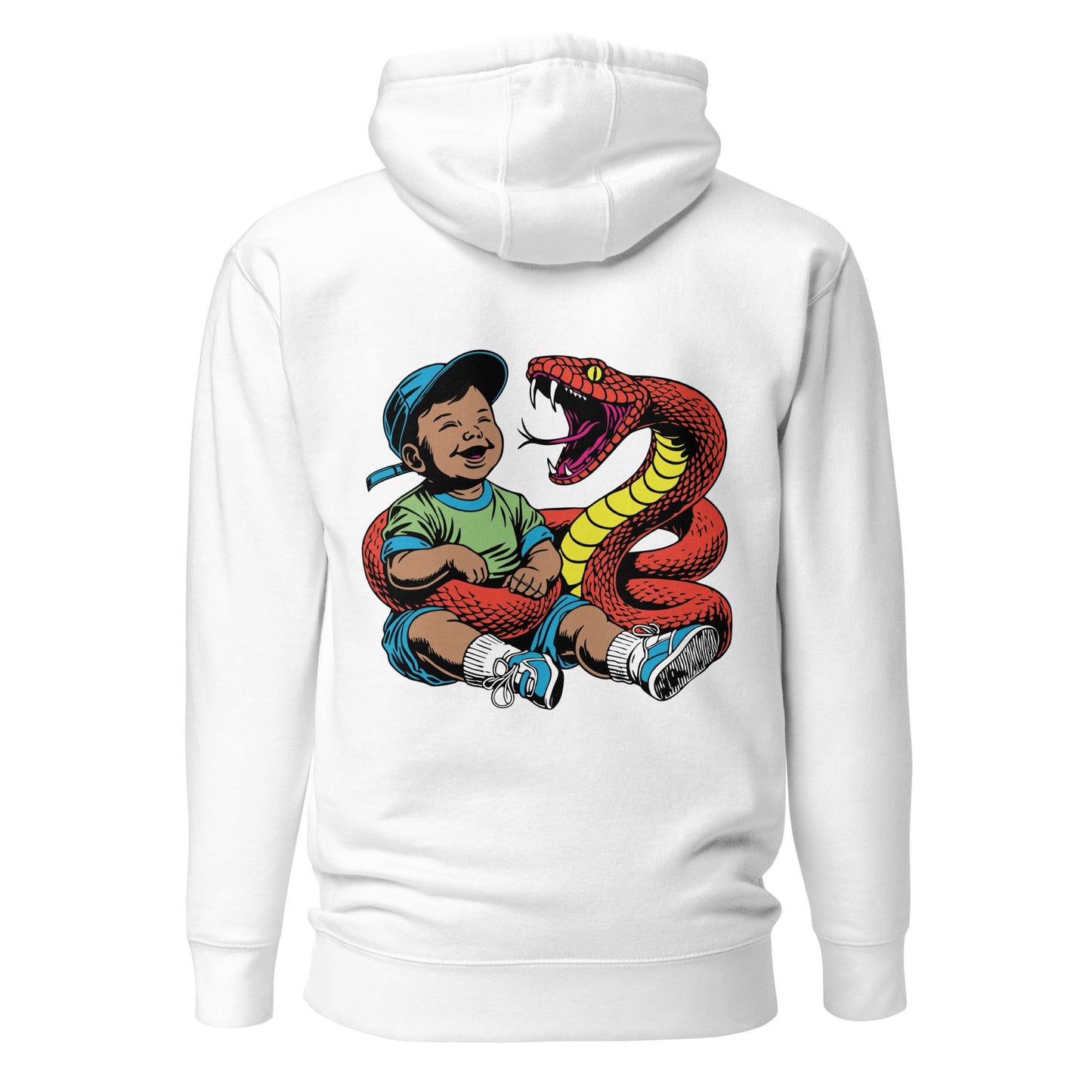 Safe Babies OG Premium Hoodie - Orange Snake